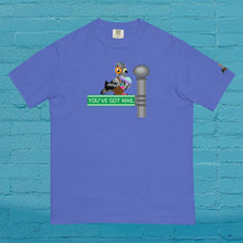 Load image into Gallery viewer, Peewee the Pigeon Carrier Men’s Heavyweight T-shirt