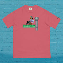 Load image into Gallery viewer, Peewee the Pigeon Carrier Men’s Heavyweight T-shirt