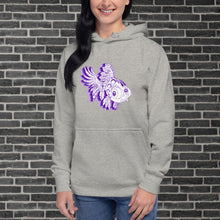Load image into Gallery viewer, Grumpy Fish Unisex Hoodie