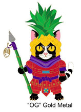Load image into Gallery viewer, PRESALE: “THE LAST CATMURAI” from the Pineapple Clan Choose Your Own Variant
