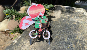 Bicycle Day Fly Guy Blind Bag