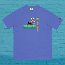 Load image into Gallery viewer, Peewee the Pigeon Carrier Men’s Heavyweight T-shirt
