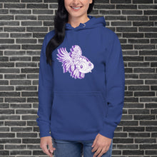 Load image into Gallery viewer, Grumpy Fish Unisex Hoodie
