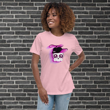 Load image into Gallery viewer, Bob Bones Women&#39;s Relaxed T-Shirt (Purple Head)
